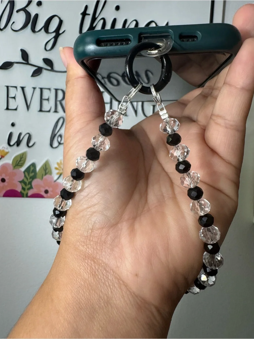 Handmade bling crystal